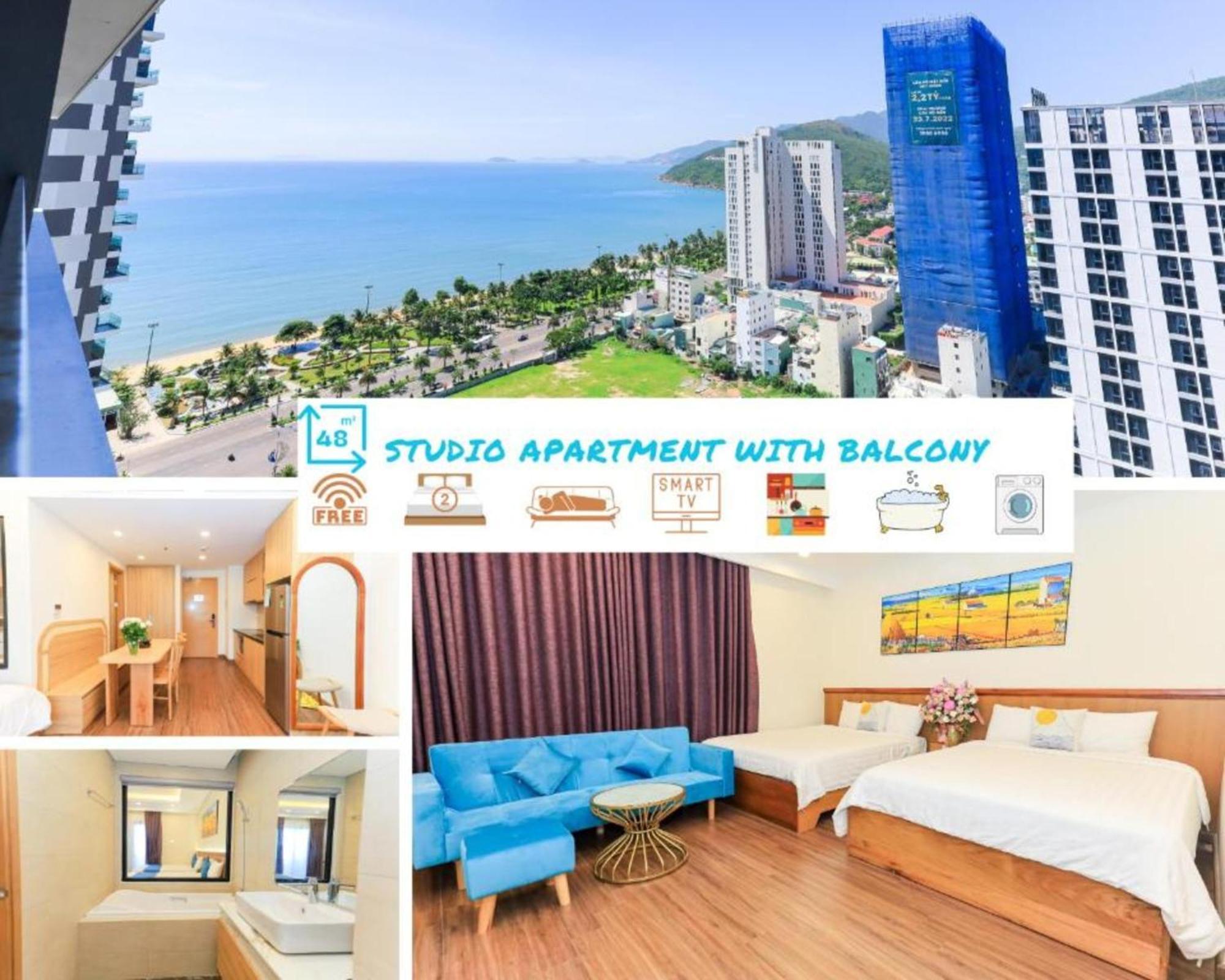Apartament Flc Sea Tower Aparment Hung Dong Giap Bien, Ho Boi Quy Nhơn Zewnętrze zdjęcie